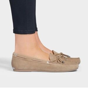 Michael Kors Tan Suede Flats Shoes Size 8